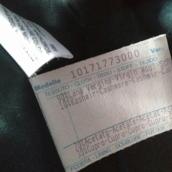 MAXMARA - luxe cashmere wool blend long coat - Picture 5 of 6